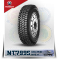 Pneu de caminhão de marca chinesa NeoTerra SNOW TBR M + S 11R22.5 com garantia, executar 120000km-150000km, posição de unidade NT799S